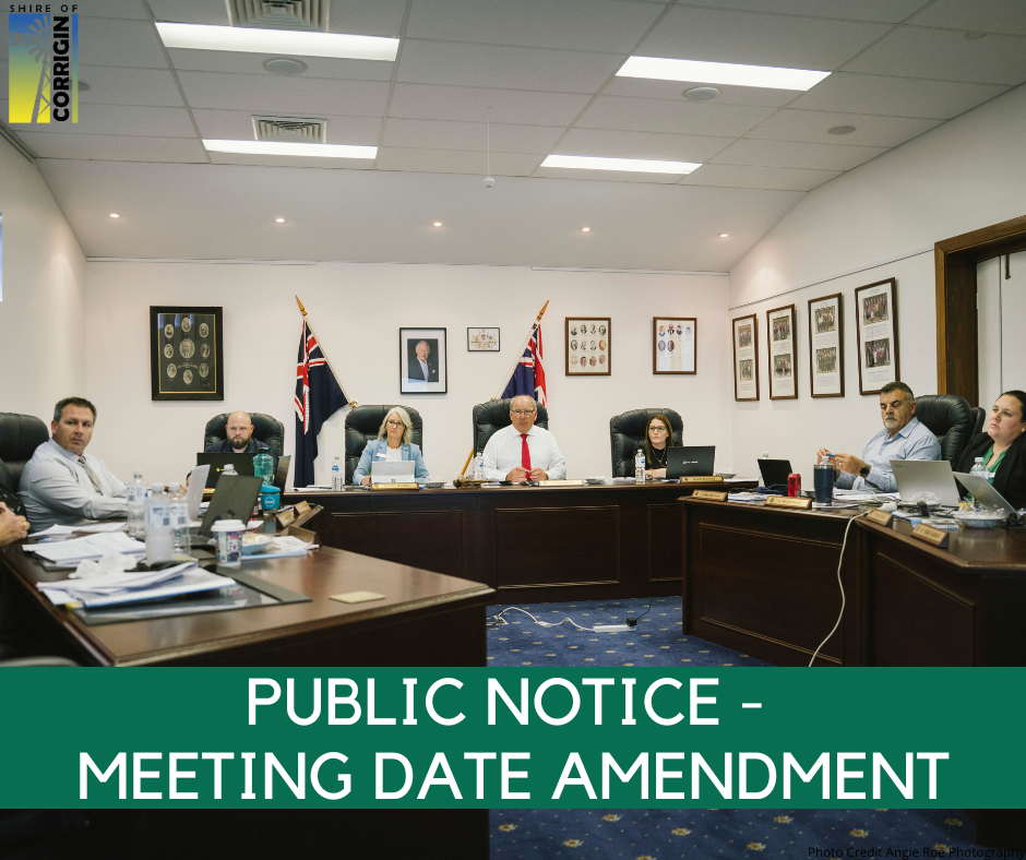 Public Notice for Changing Audit Committee Meeting Date